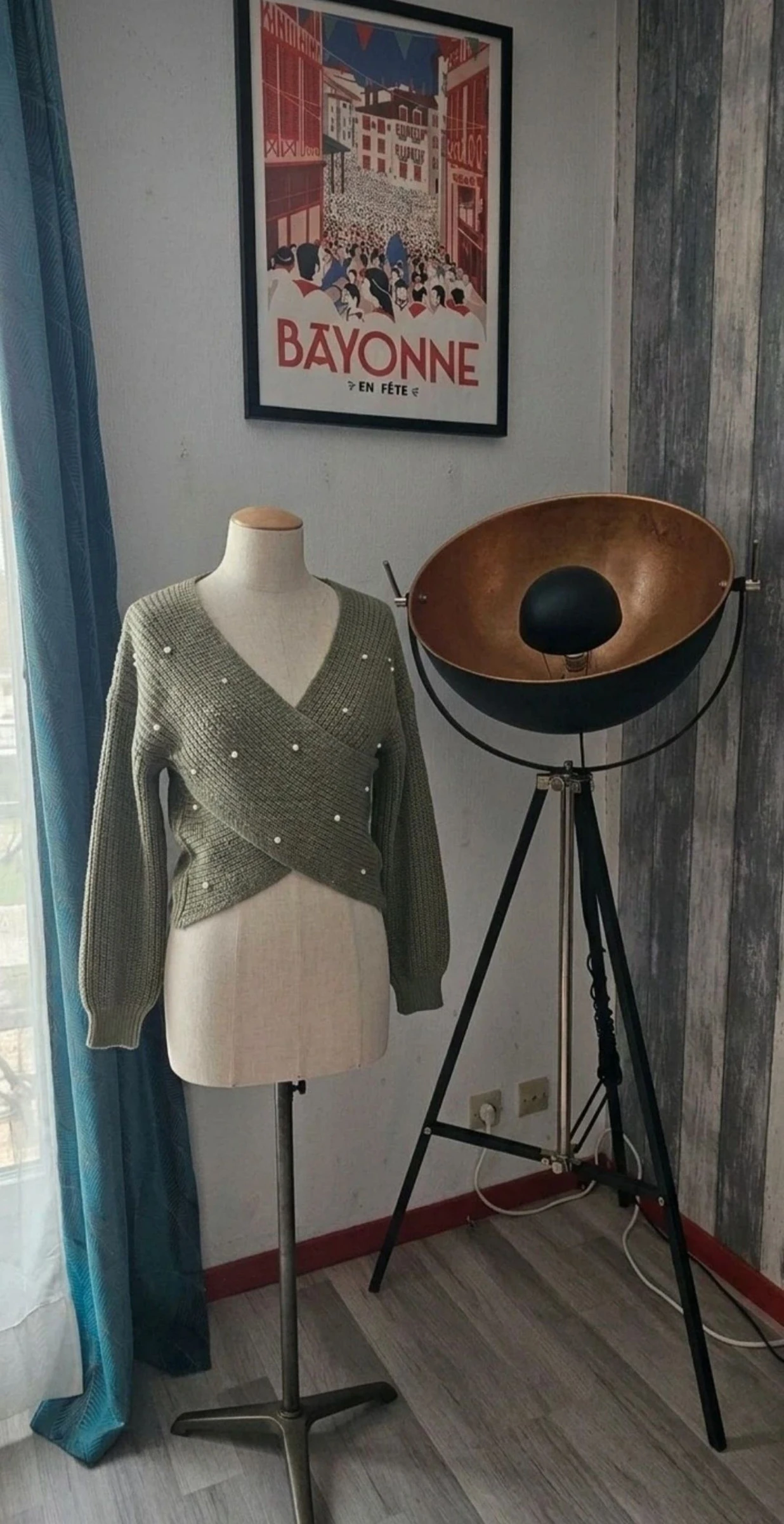 Pull cache-cœur - taille XS